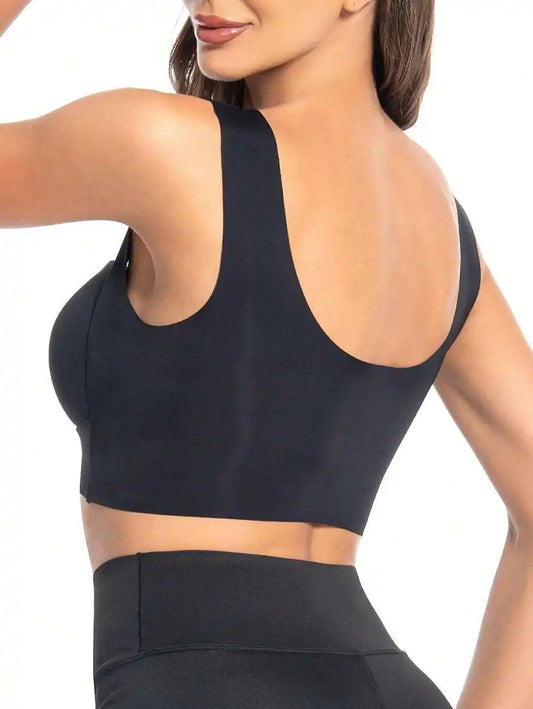 3-Pack Plus Size Women's Lace Backless Sport Bras