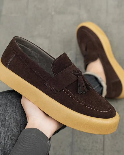 Men's Faux Suede Loafers