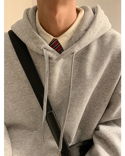 Men's Oversized Hoodie - Loose Fit Hooded Sweatshirt for Men