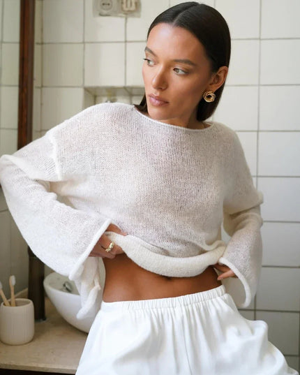 Women's Lightweight Sweater - Loose Fit - Various Colors