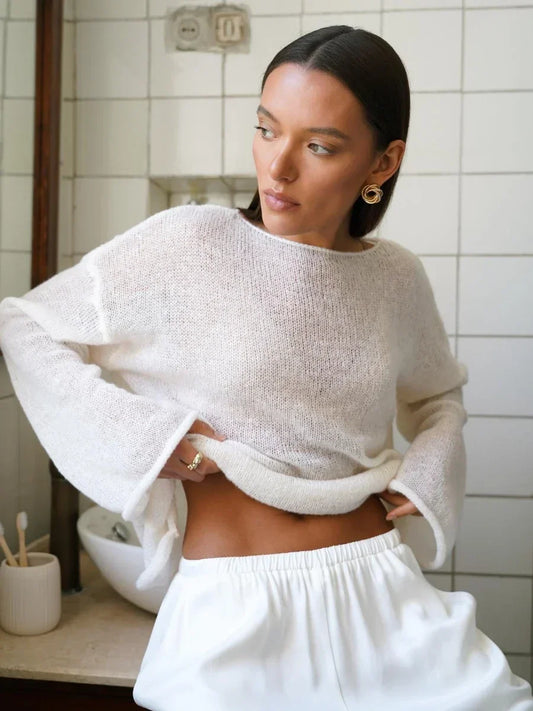 Women's Lightweight Sweater - Loose Fit - Various Colors