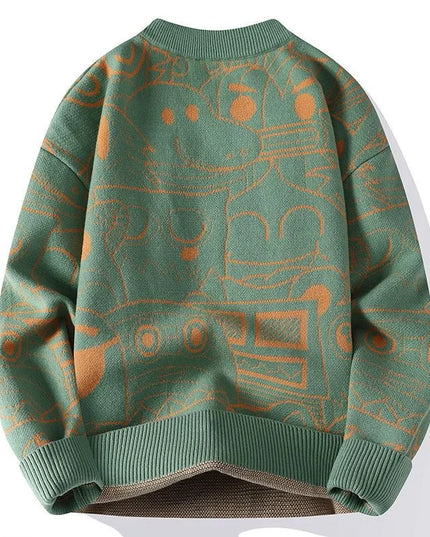 Unisex Long Sleeve Round Neck Sweatshirt