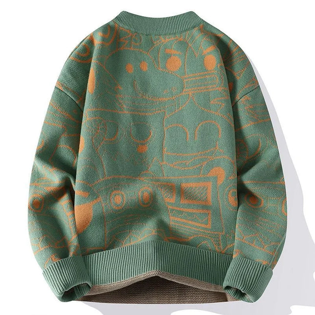Unisex Long Sleeve Round Neck Sweatshirt