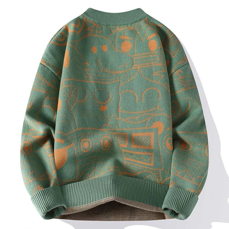 Unisex Long Sleeve Round Neck Sweatshirt