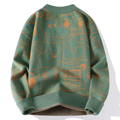 Unisex Long Sleeve Round Neck Sweatshirt