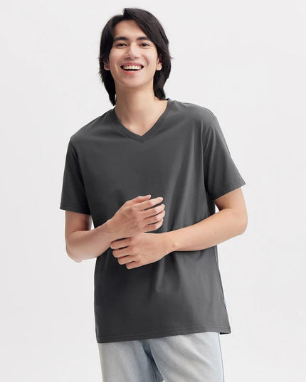 Semir Men's Slim-Fit V-Neck T-Shirt - Comfortable and Stylish Casual Wear