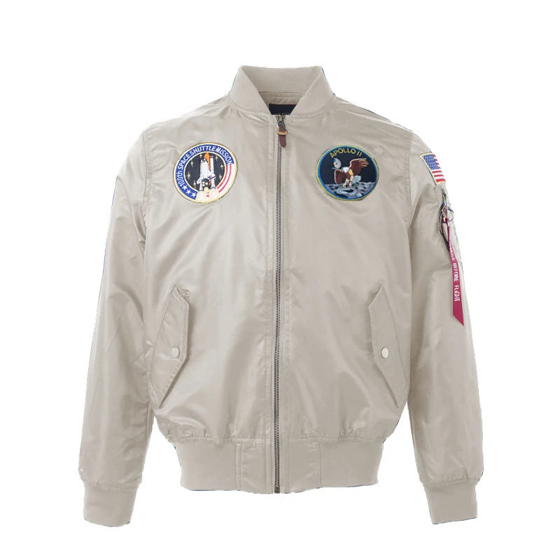 Men’s Apollo Bomber Pilot Flight Jacket – Stylish Men’s Flight Jacket for Men