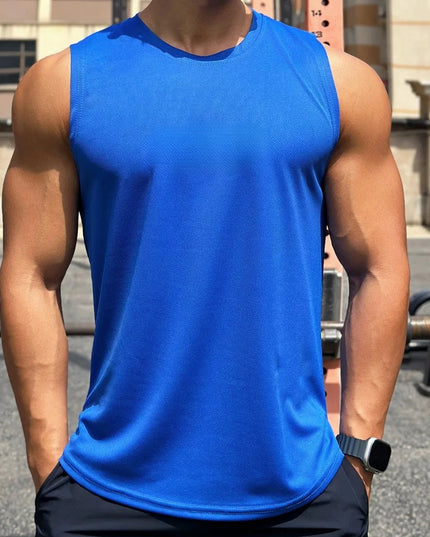 Men's Tank Top - Quick-Dry Slim Fit Vest