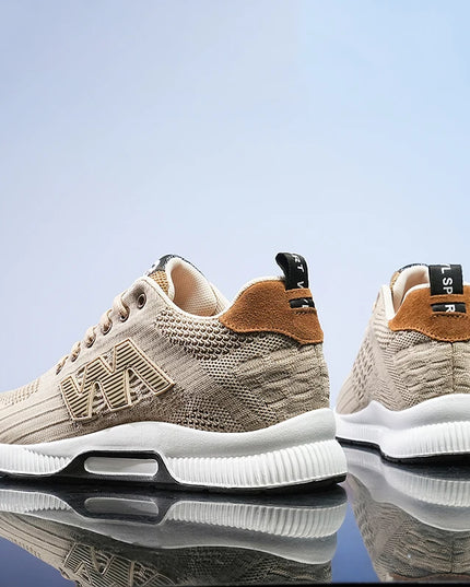 Men's Elevator Sneakers with 6cm Height-Increasing Insole