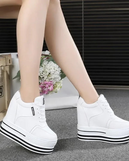 Women's Chunky Heel Sneakers