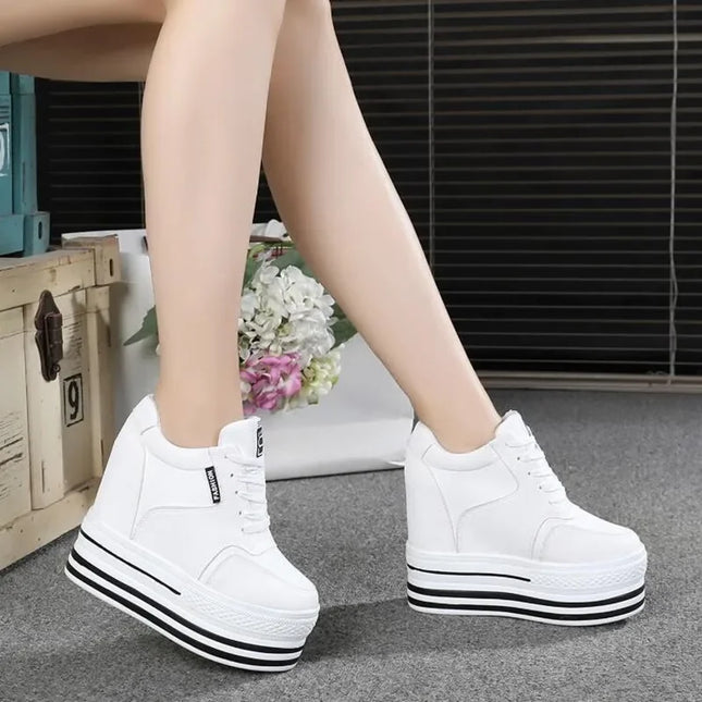 Women's Chunky Heel Sneakers