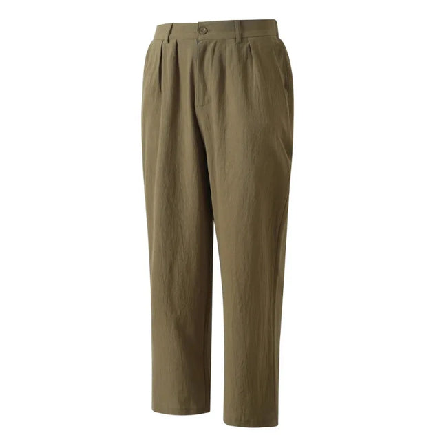 Men's Straight Pants Casual Loose Pants
