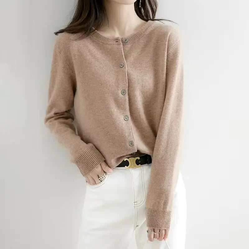 Women's Long Sleeve Cardigan Sweater