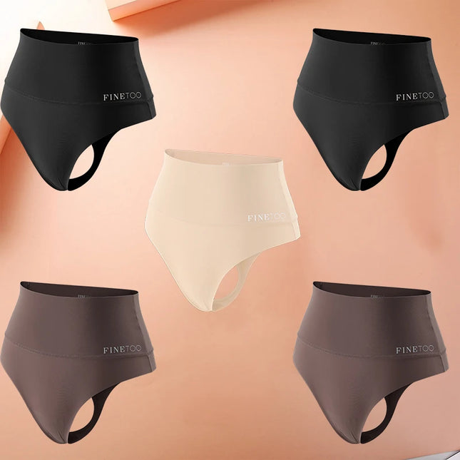 5-Piece Women's High Waist Seamless Body Shaper Panties