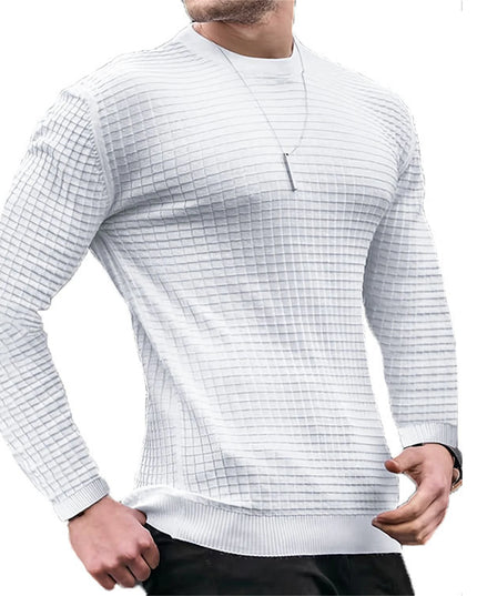Men’s Casual-Fit Plaid Sweater