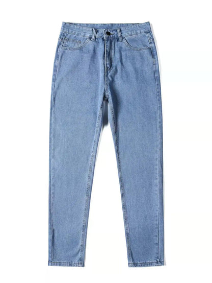 Casual Men's Straight Fit Stretch Denim Jeans