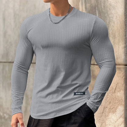 Men's Slim Fit Lightweight Long Sleeve Sweater