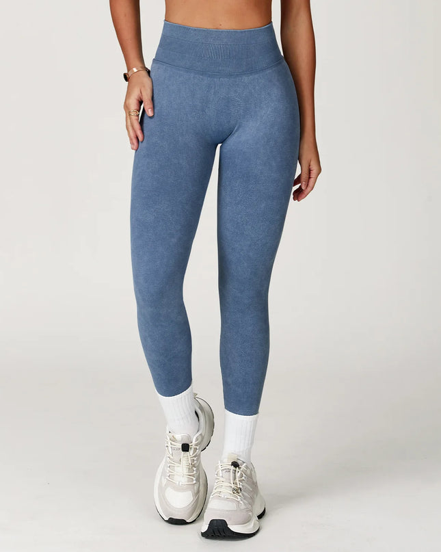 High Waist Women's Seamless Leggings - Performance Yoga and Workout Tights