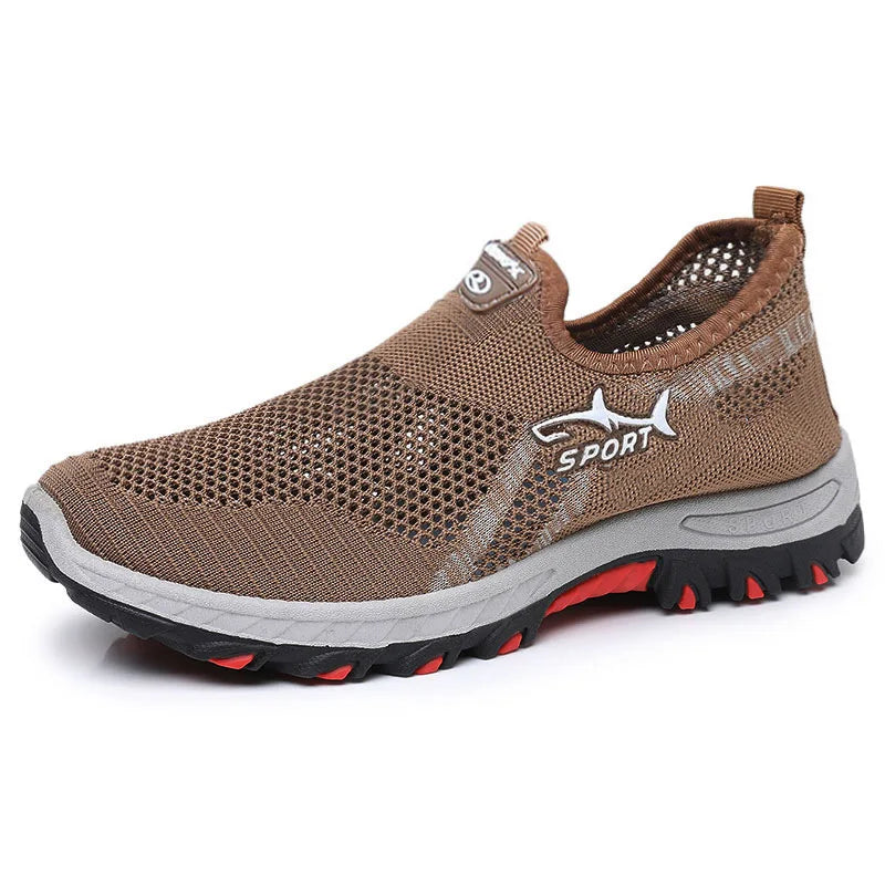 Men's Mesh Breathable Slip-On Sneakers