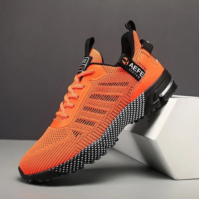 Men's Running Sneakers with Lace-Up Design – Comfortable Athletic Sneakers for Men