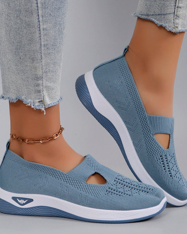 Women's Lightweight Breathable Non-Slip Sneakers - Various Colors