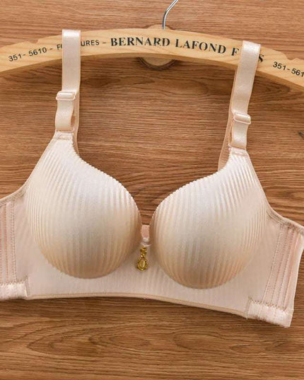 Women's Thickened Adjustable Push-Up Bra with No Steel Ring