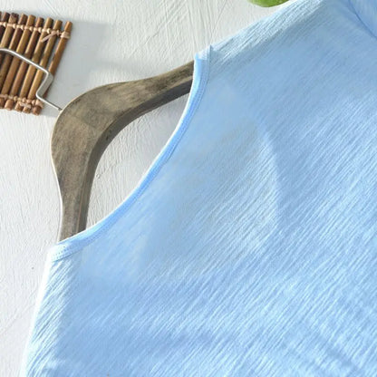 Men's Slim Fit V-Neck T-Shirt - 100% Cotton, Comfortable and Stylish