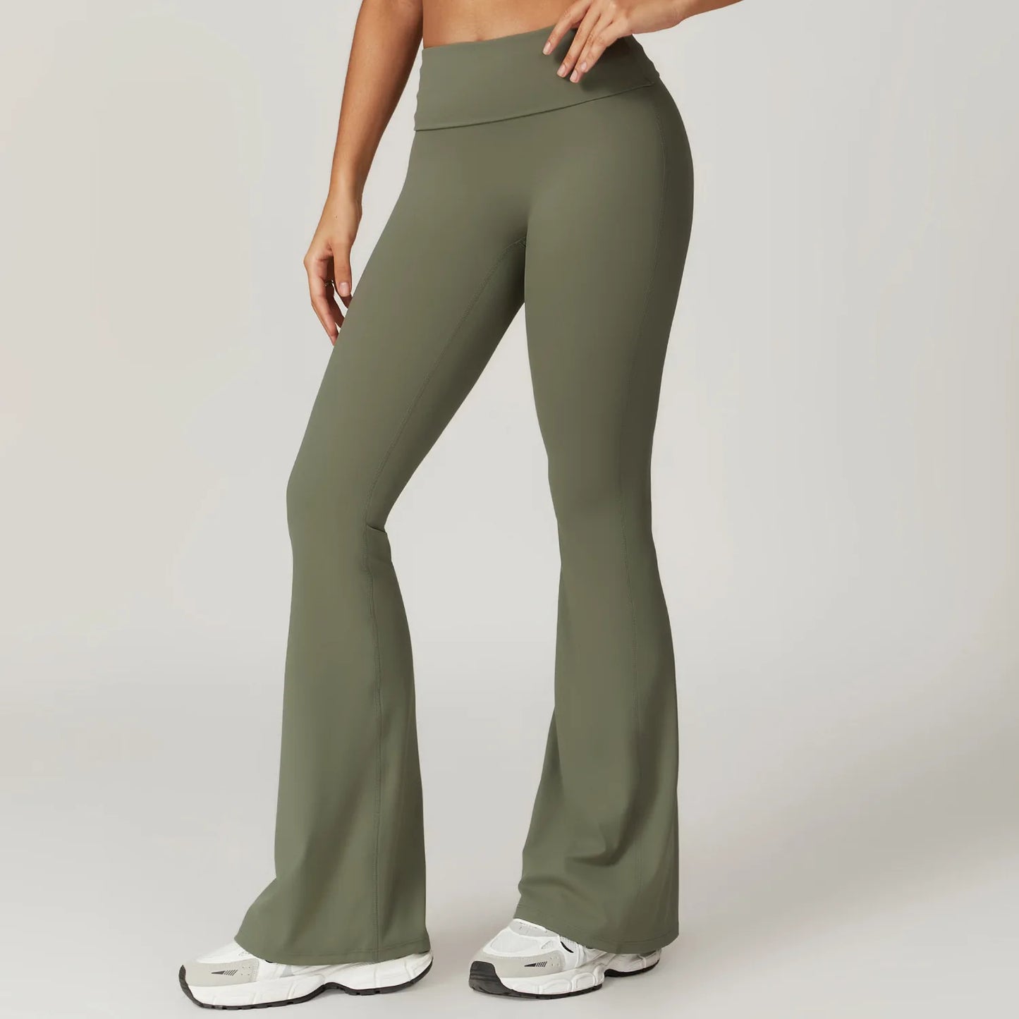 High Waist Yoga Pants for Women - Flare Leggings & Comfortable Activewear