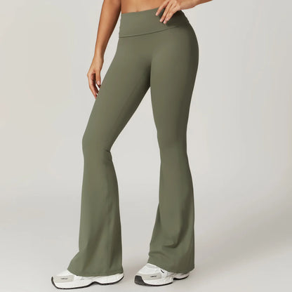 High Waist Yoga Pants for Women - Flare Leggings & Comfortable Activewear