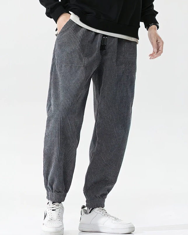 Men's Corduroy Fleece Sweatpants