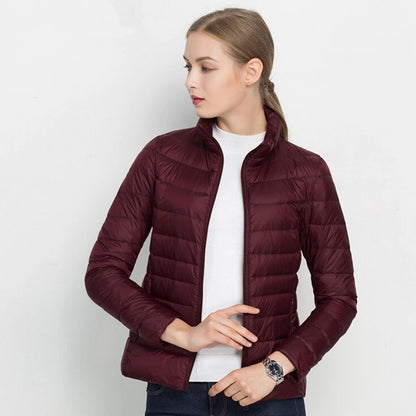 Women's Warm Slim Fit Zipper Jacket
