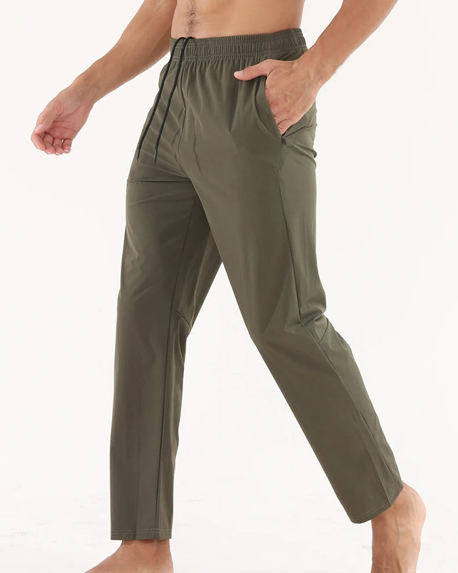 Men's Lightweight Loose Fit Sweatpants with Drawstring