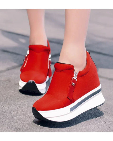 Women’s Canvas Platform Sneakers