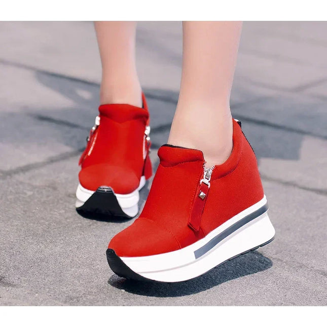 Women’s Canvas Platform Sneakers