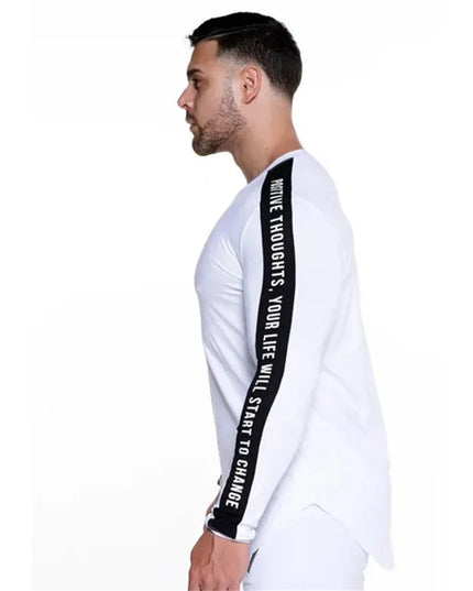 Men's Slim Fit Long Sleeve Casual Quick-Dry Sweater