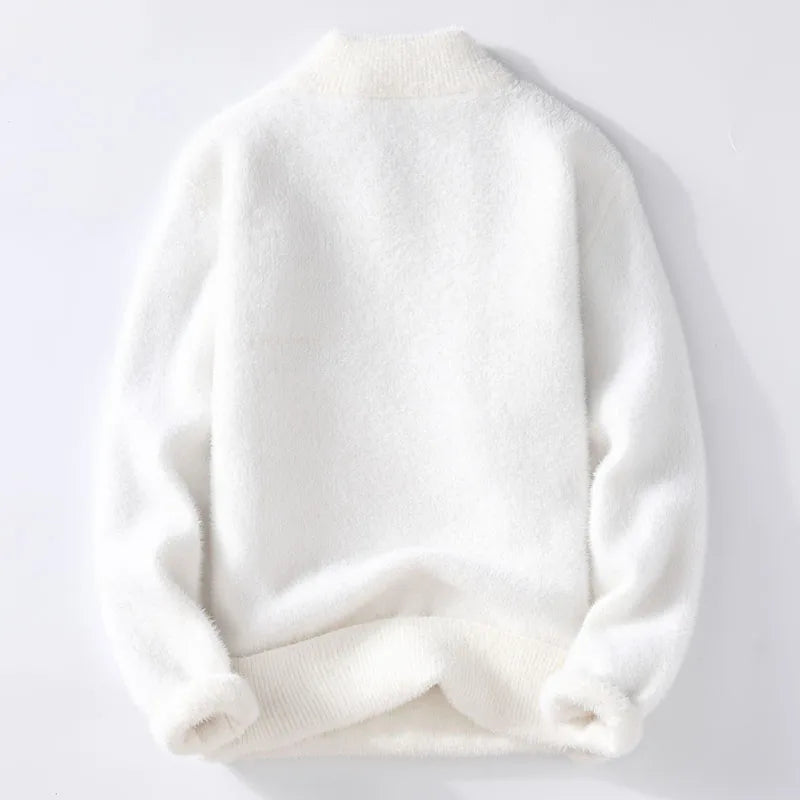 Men's Korean Style Warm V-Neck Sweater