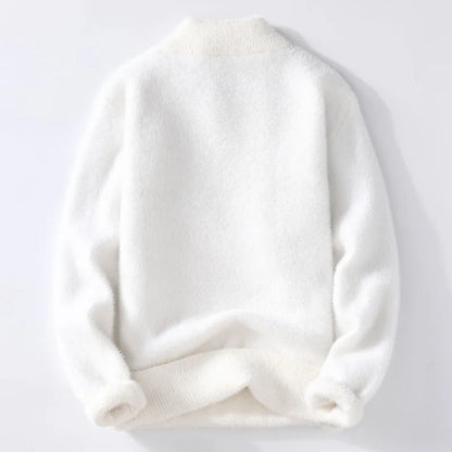 Men's Korean Style Warm V-Neck Sweater