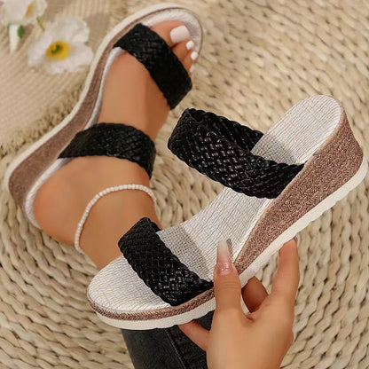 Women's Bohemian Wedge Heels Sandals