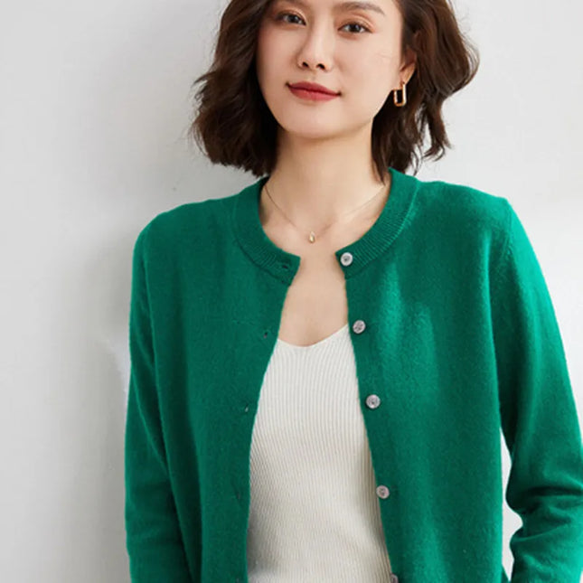 Women's Long Sleeve Cardigan Sweater