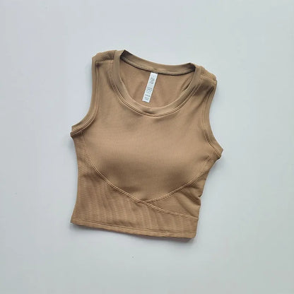 Women's Padded Push-Up Sports Vest