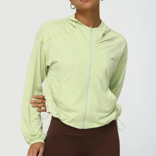 Women's Activewear Jacket - Breathable & Quick-Drying