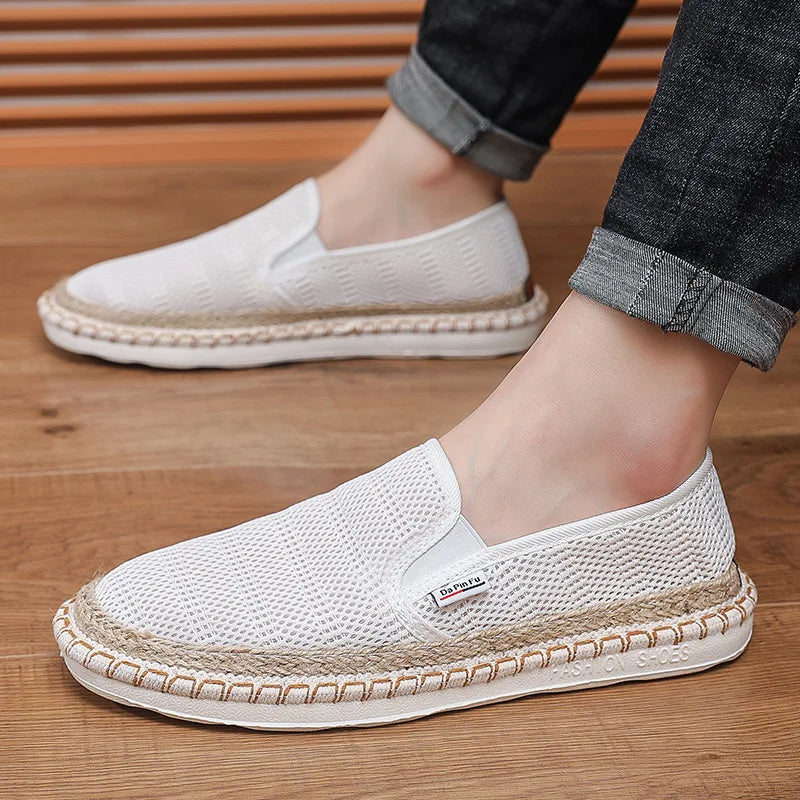 Men's Breathable Mesh Slip-On Sneakers