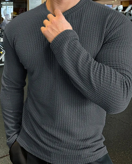 Men's Casual Oversized Long Sleeve Sweater