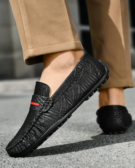 Men's PU Leather Casual Slip-On Loafers