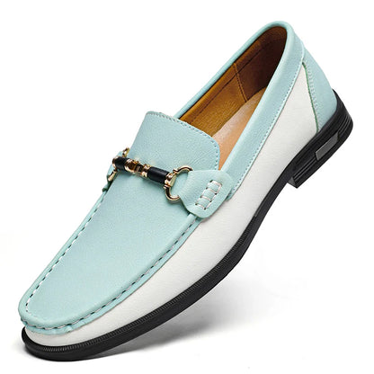 Men's   Breathable Soft Soled Casual Leather Shoes