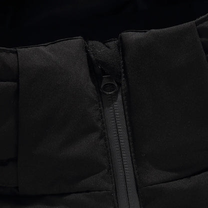 Men's Hooded Down Jacket - Thick Warm Padded Parka for Ultimate Comfort