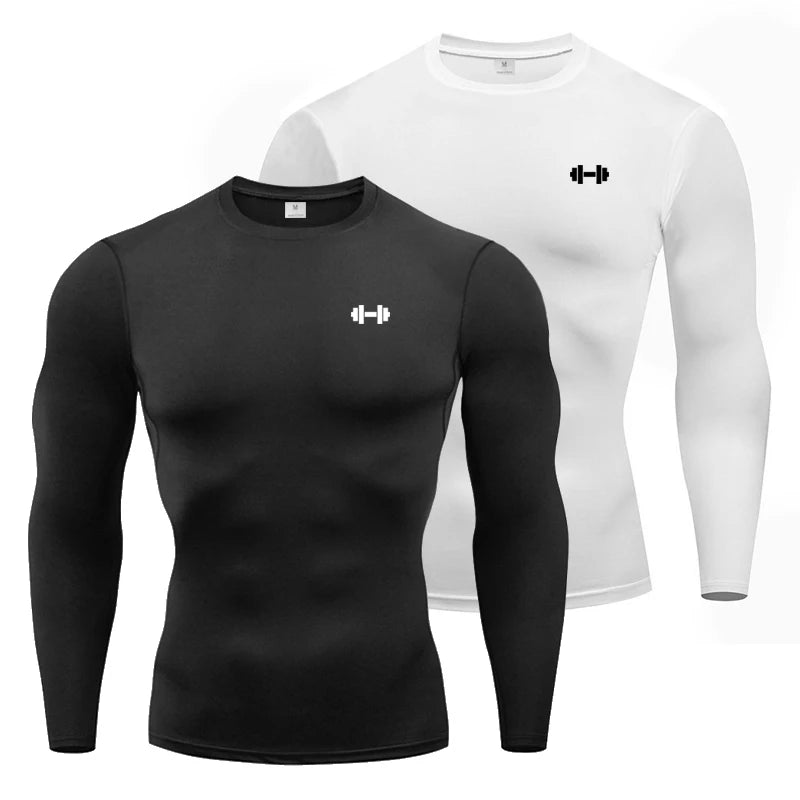 Men's Compression Sleeve with Elastic Quick-Dry Sweater