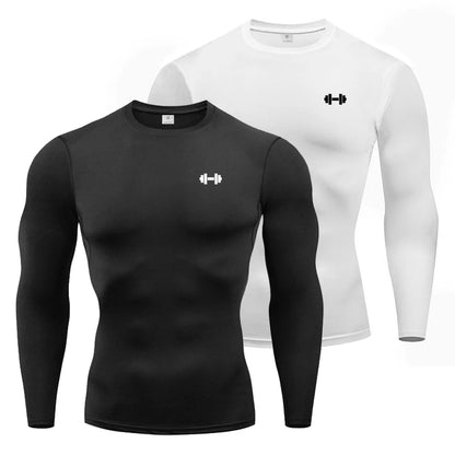 Men's Compression Sleeve with Elastic Quick-Dry Sweater