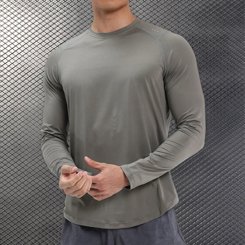 Men's Compression Slim Fit Long Sleeve Sweater
