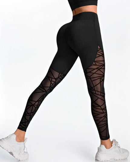 Women's High-Waisted Slim-Fit Elastic Waist Leggings